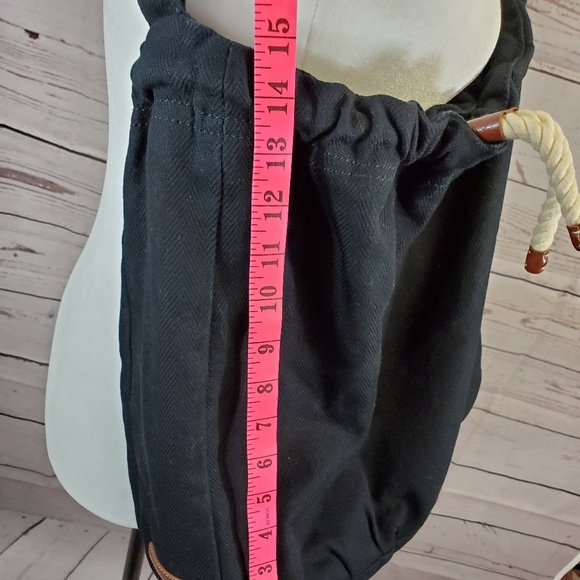 American eagle outfitters casual black canvas bag - Picture 4 of 13